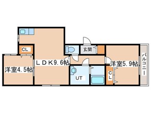 La Causa N3 AVENUEの物件間取画像